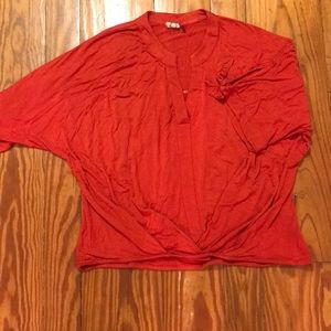 Anthropology short sleeved shirt